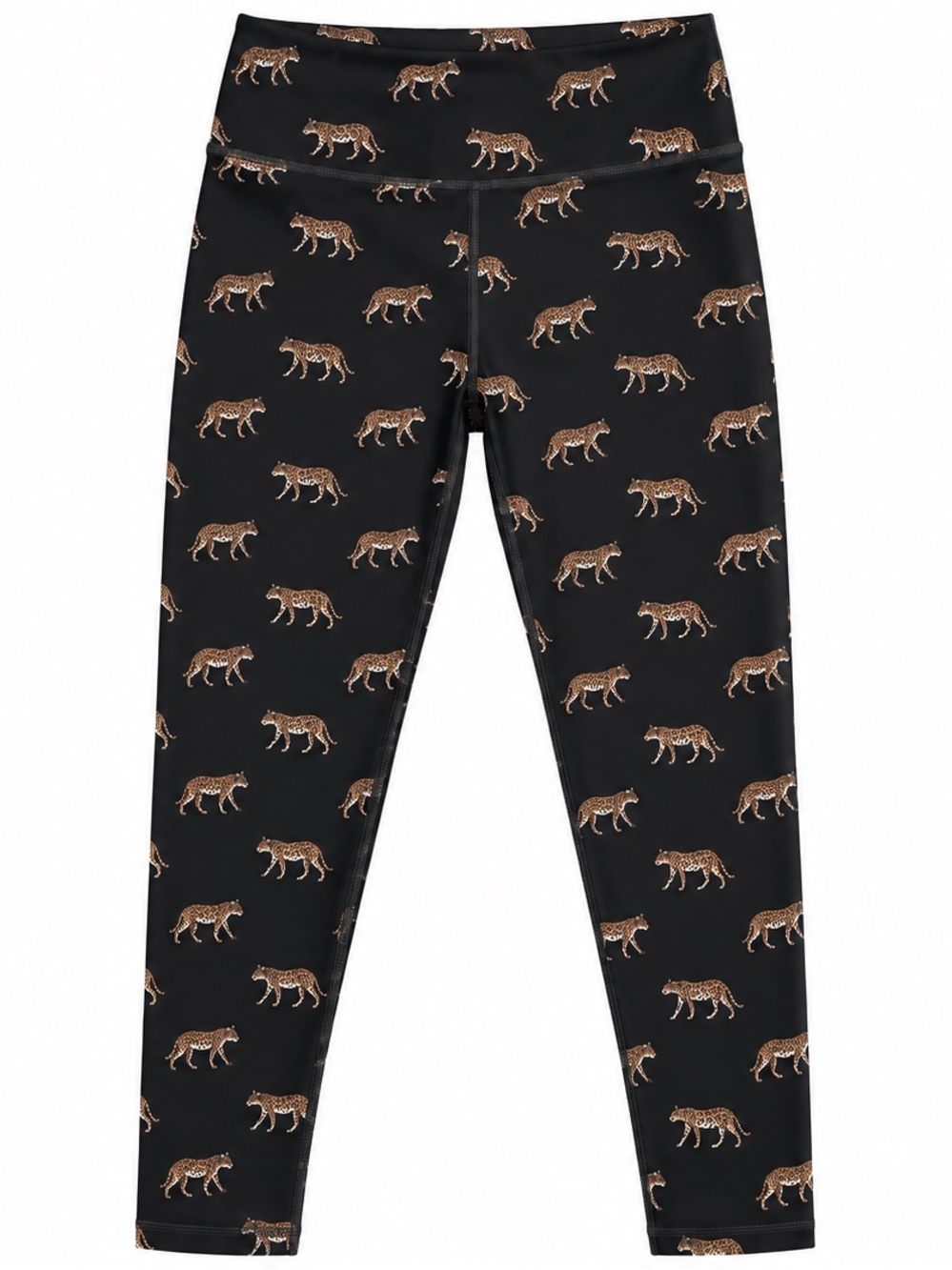 Women’s Victoria Sport High-Rise Black Leopard Print Leggings size xs
